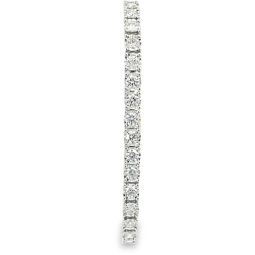 14K White Gold 5.04 CTW Diamond Tennis Bracelet