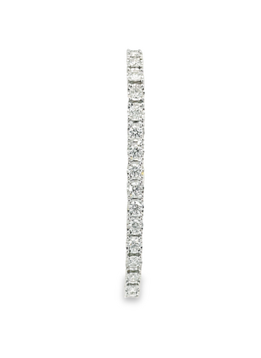 14K White Gold 5.04 CTW Diamond Tennis Bracelet