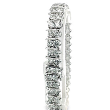 Spiral Wrap Eternity Bangle