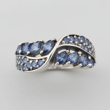 Fancy Tanzanite-Blue Wave Ring