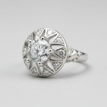 Sunburst Statement Ring