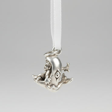 Silver Jonah & The Whale Charm