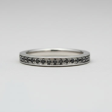 Noir Heritage Milgrain Band