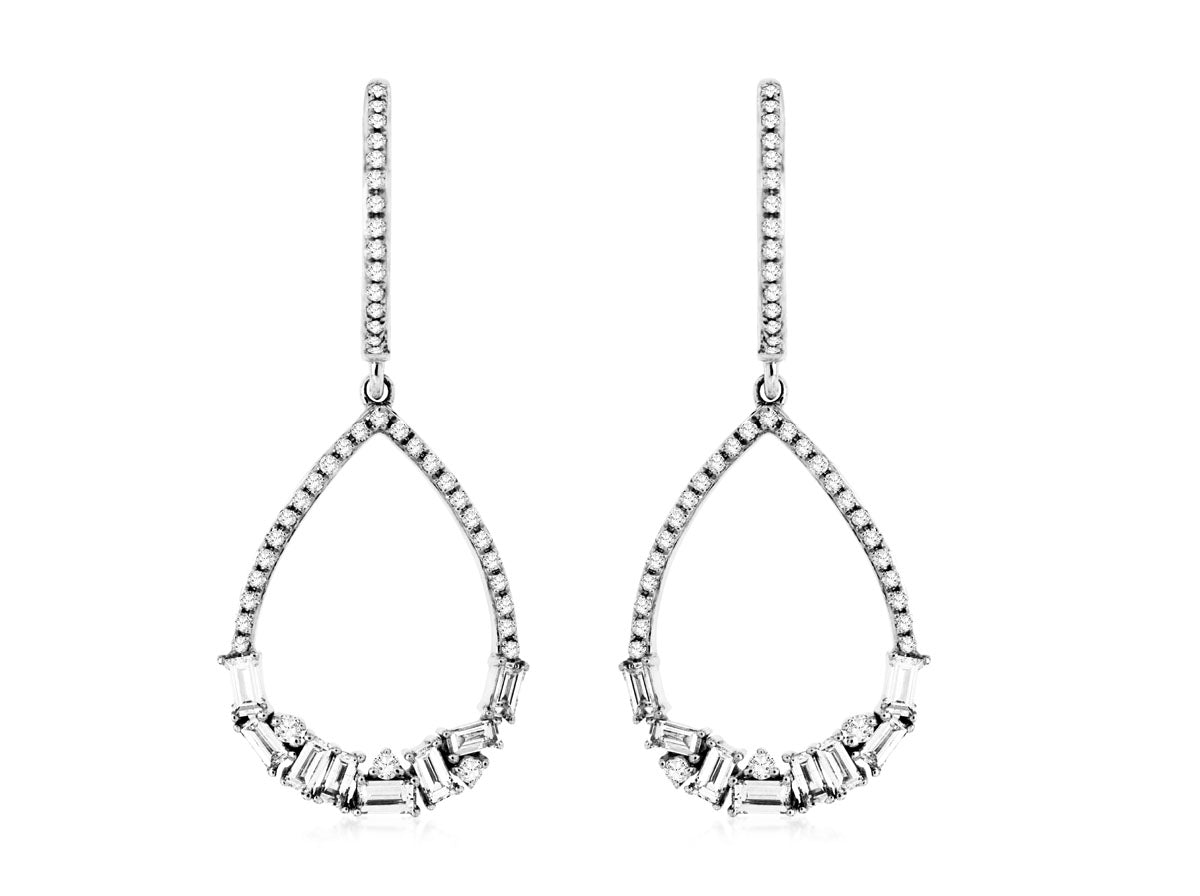 14KW .27CTW Diamond Earrings
