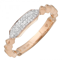 14KR .10CTW Diamond Ring