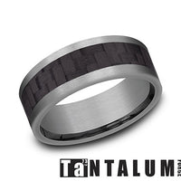 8MM Tantalum CFC Center Men's Ring