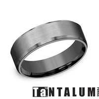 Tantalum Dark Satin Men's Ring