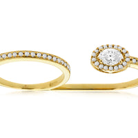 14KY .72CTW Ladies' Diamond Ring