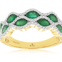 EMERALD & DIAMOND RING