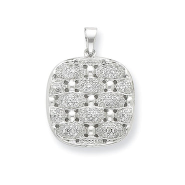 Sterling Silver CZ Pendant