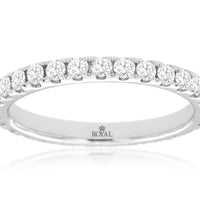 14KW .90CTW Diamond Wedding Band