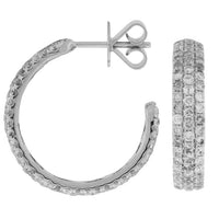 14KW 1.90CTW Diamond Earrings