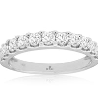 14KW 1CTW Diamond Wedding Band