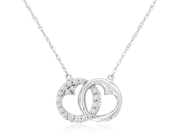 DIAMOND HEART NECKLACE