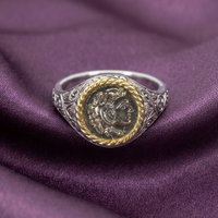 Imperial Heritage Coin Signet Ring