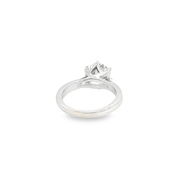 14K White Gold 2.01ct Round Solitaire