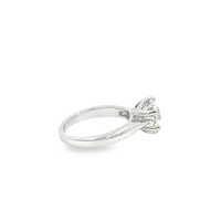 14K White Gold 2.01ct Round Solitaire