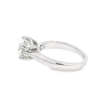 14K White Gold 2.01ct Round Solitaire