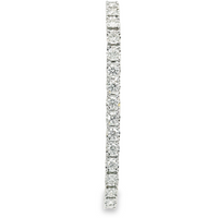 14K White Gold 5.04 CTW Diamond Tennis Bracelet