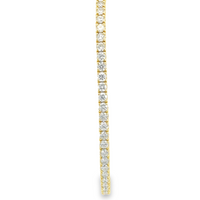 18K Yellow Gold 3.43 CTW Diamond Flex Bracelet