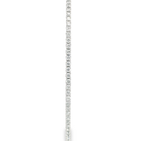 14K White Gold .98 CTW Diamond Flex Bangle