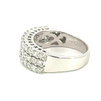 14K White Gold 1.70 CTW Diamond Band