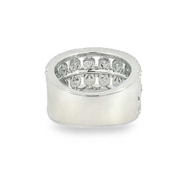 18K White Gold Diamond Band 1.677CTW