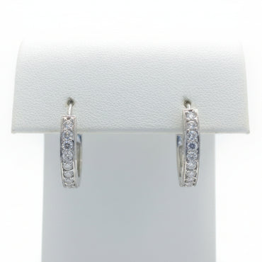 Filigree Diamond Hoop