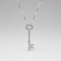 Diamond Key Pendant