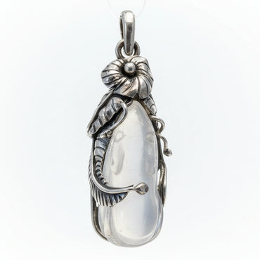 Rose Quartz Bunny Pendant