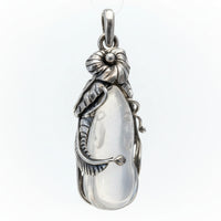 Rose Quartz Bunny Pendant