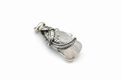 Rose Quartz Bunny Pendant