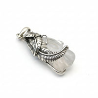 Rose Quartz Bunny Pendant