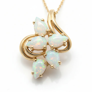Multi-Opal Cluster Pendant
