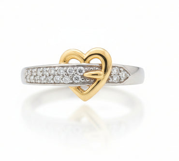 Heart Buckle RIng