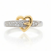 Heart Buckle RIng
