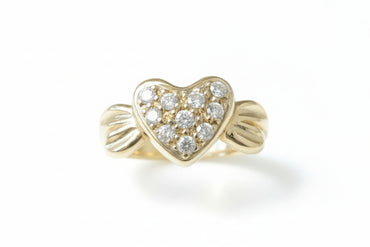 Diamond Heart Ring