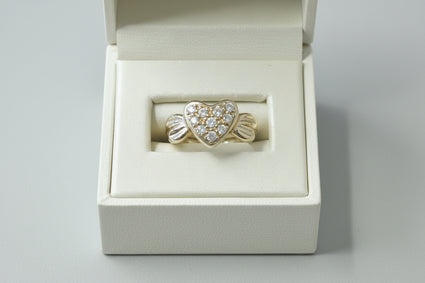 Diamond Heart Ring