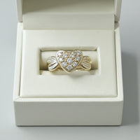 Diamond Heart Ring