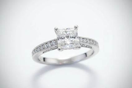 Tacori Princess cut semi-mount