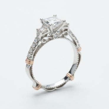 Three stone princess cut