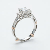 Three stone princess cut