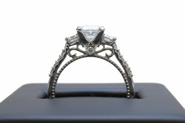 Three stone princess cut