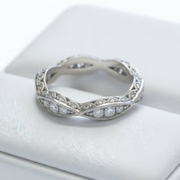 Filigree Eternity Wedding Band