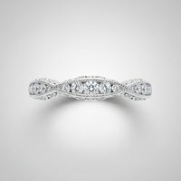 Filigree Eternity Wedding Band