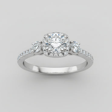 Tacori 3 stone Engagament