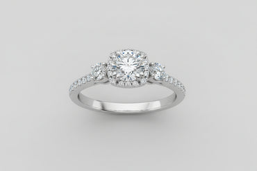 Tacori 3 stone Engagament