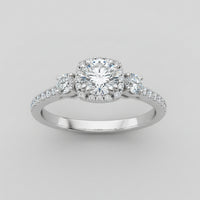 Tacori 3 stone Engagament