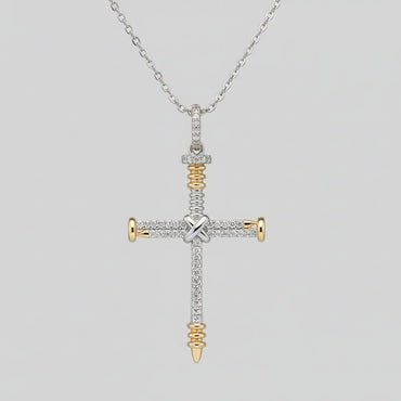 Diamond Nail Cross