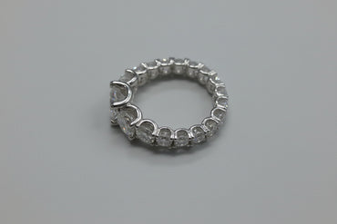 Round Brilliant Cut "Royal Crown" Engagement Ring
